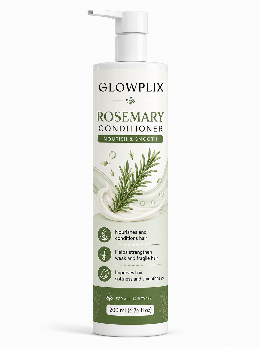 Glowplix Rosemary Conditioner Nourish & Smooth, 200 ml