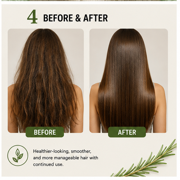 Glowplix Rosemary Conditioner Nourish & Smooth, 200 ml