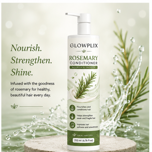 Glowplix Rosemary Conditioner Nourish & Smooth, 200 ml