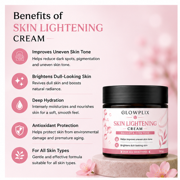 Glowplix Skin Lightening Cream, 50 g
