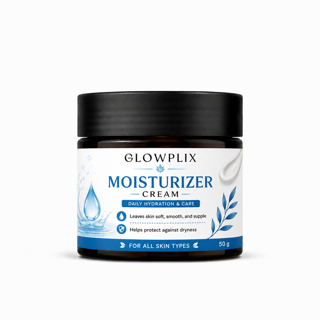 Glowplix Moisturizer Cream for All Skin Types, 50 g