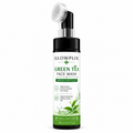 Glowplix Green Tea Face Wash with Brush, 150 ml