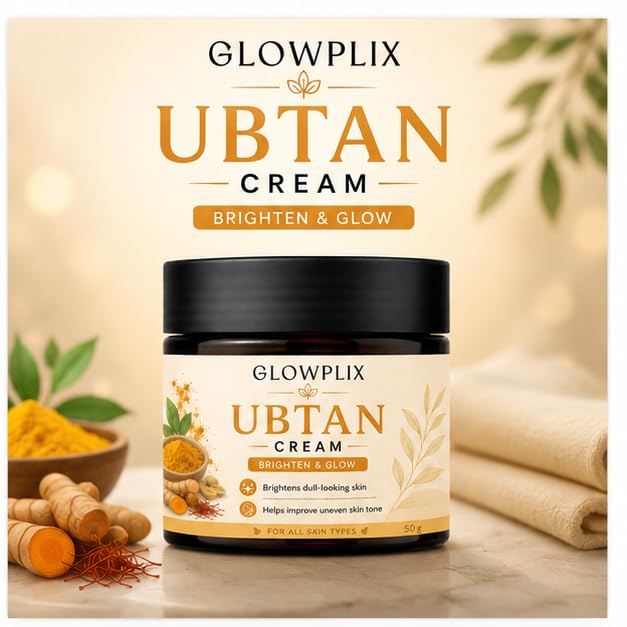 Glowplix Ubtan Cream for Brighten & Glow, 50 g